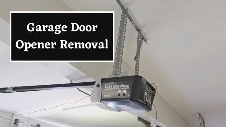 Garage Door Opener Light Bulb Replacement Guide